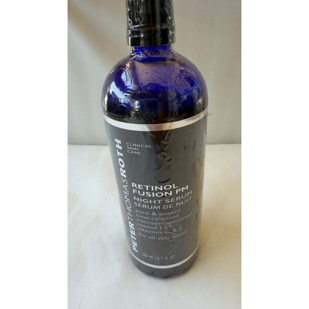 Peter Thomas Roth Retinol Fusion PM Night Serum 1.5% 6.7oz 200ml New Sealed